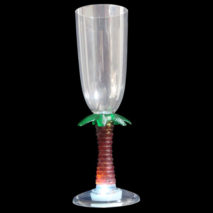 7oz Acrylic Lightup Stem Champagne Flutes