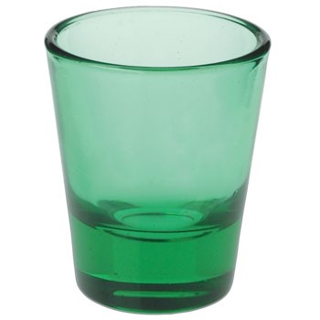 1.5 oz. Green Shotglasses