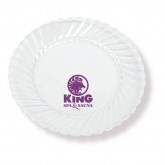 9" Clear Plastic Plates