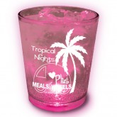 Light-up Plastic Cups with Wedding Imprint