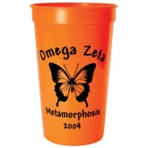Colored - 22 oz. Smooth Sided Stadium Cups