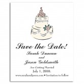 Save the Date - Cake