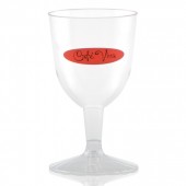 Plastic Wine Goblet with Detachable Base