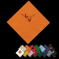 Personalized Colored Beverage Napkins