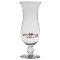 Custom Printed Hurricane Vase - Great Wedding Centerpiece