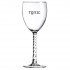 Wine Glasses Custom Printed for Weddings